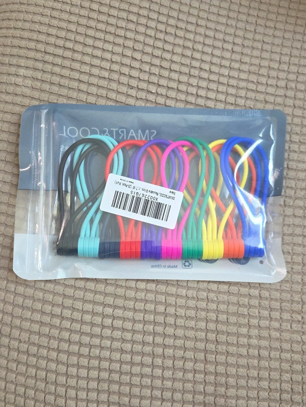 Magnetic Silicone Cable Ties – Multicolor Organizer
